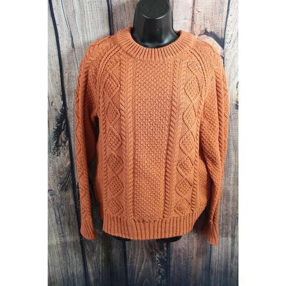 L.L. Bean Sweaters - L.L. Bean signature cotton fisherman sweater L